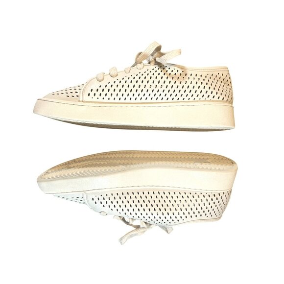 Mi.Im Milo Women's Perforated Low Top Sneakers Beige Size 8.5 - Picture 5 of 13